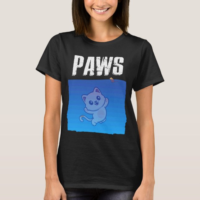 Katt och mus katt t shirt (Framsida)