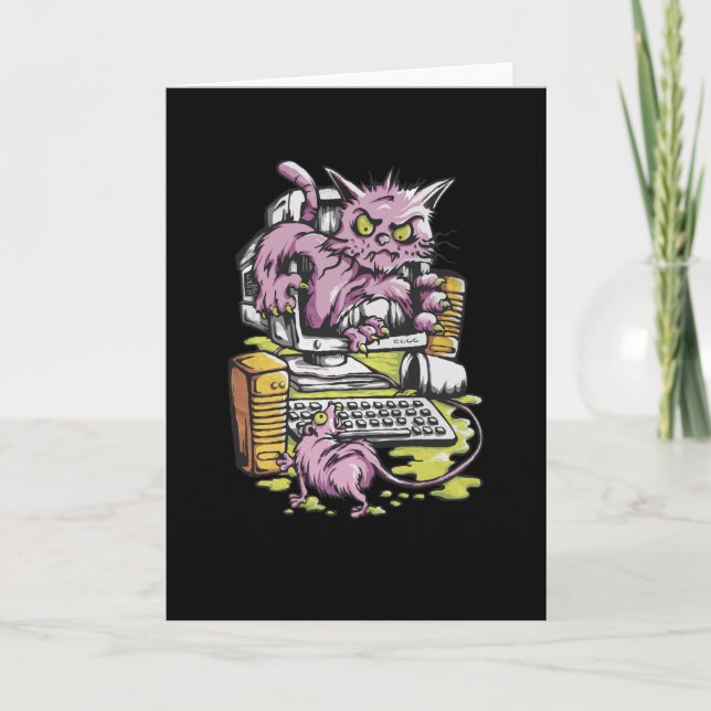 Katt och Mus Kort (Framsida)