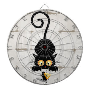 Katt och mus med ost Roligt Tecknade figurer Darttavla