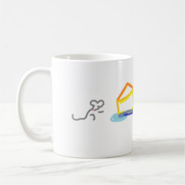 Katt och mus-mugg kaffemugg