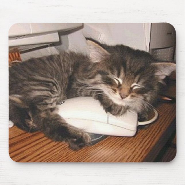 Katt och mus musmatta (Framsidan)