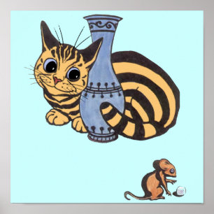 Katt och mus Poster