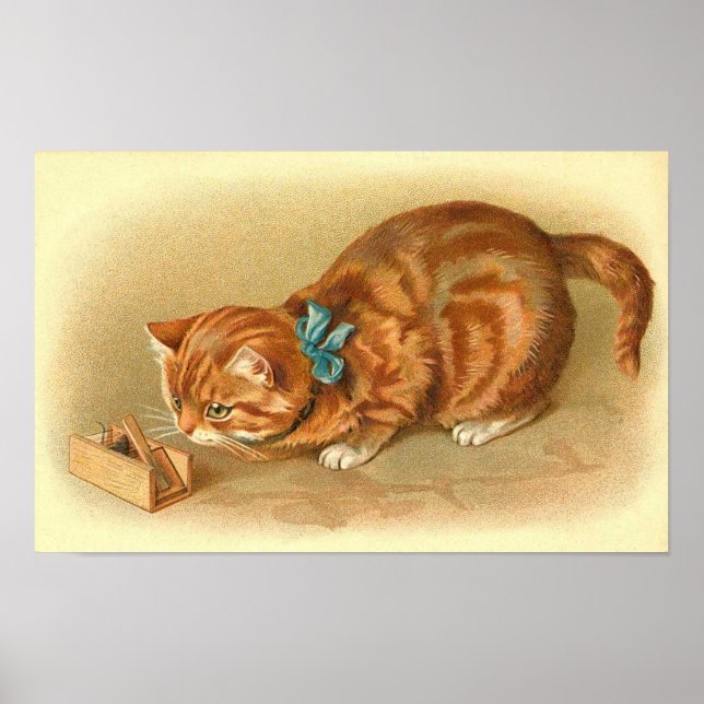 "Katt och mus" Poster (Framsidan)