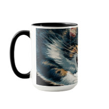 Katt- och muskkaffe Mugg