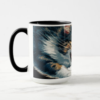 Katt- och muskkaffe Mugg