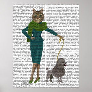Katt och Pudel Poster