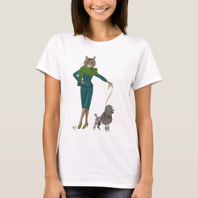 Katt och Pudel T-shirt (Framsida)