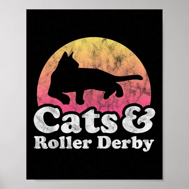Katt och rål, av Manar eller av mjölkalv Poster (Framsidan)
