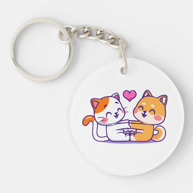 Katt Och Shiba Inu (Framsidan)