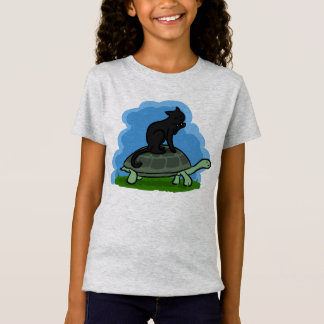 Katt Och Sköldpadda T Shirt