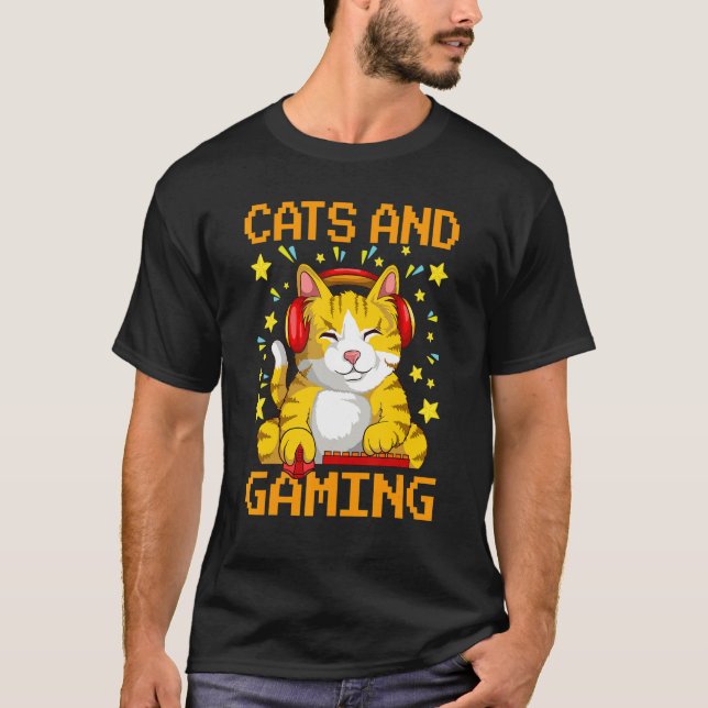 Katt och spelfilm - spelfilm t shirt (Framsida)