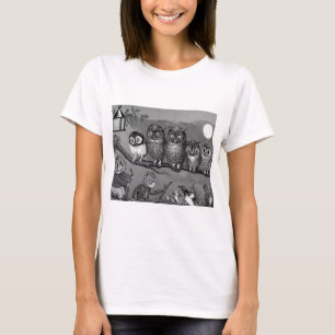 Katt och Uggla, Louis Wain T Shirt
