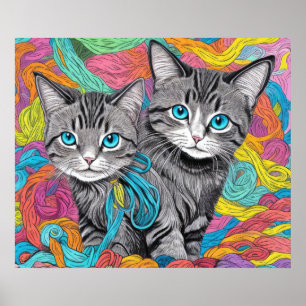 Katt och ull poster