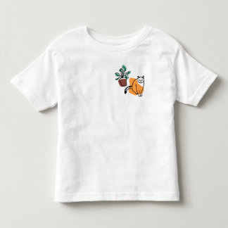 Katt och växter t shirt