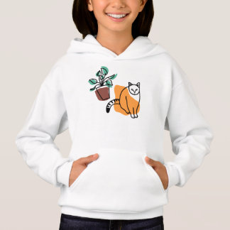 Katt och växter t shirt