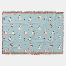 Katt- och Vin-vridsvevett: Mysigt och spelande des Filt