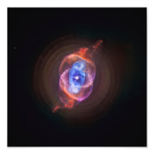 Katt ögaNebula - Hubble/Chandra Fototryck