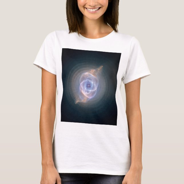 Katt ögaNebula T-shirt (Framsida)