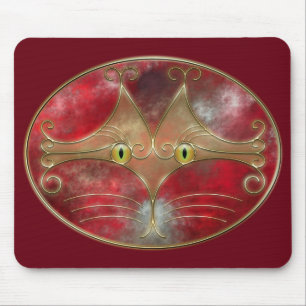 Katt-Ögon Mousepad Musmatta