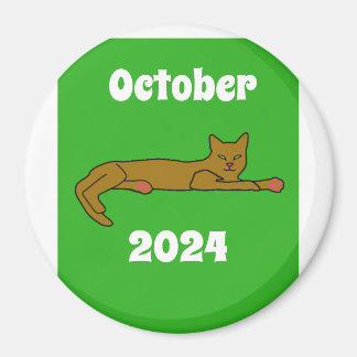 Katt, oktober 2024 magnet