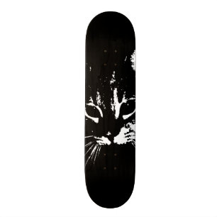 Katt Old School Skateboard Bräda 21,6 Cm