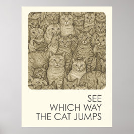 Katt - ordspråk poster