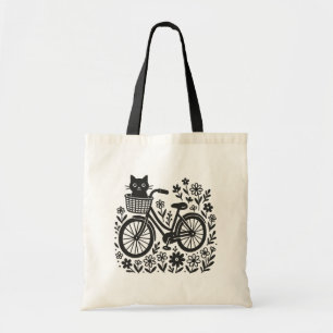 Katt på Bike Tygkasse