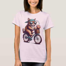 Katt på Cycle Classic T-shirt