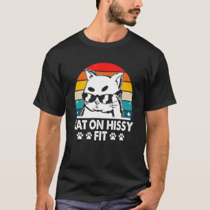 Katt på dåligt humör Katt Humor Kattunge Par T Shirt