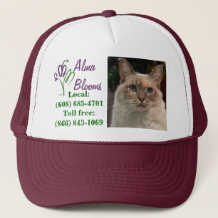 Katt på en hatt... keps