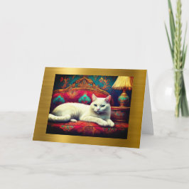 Katt på ett fack, få ett bra kort