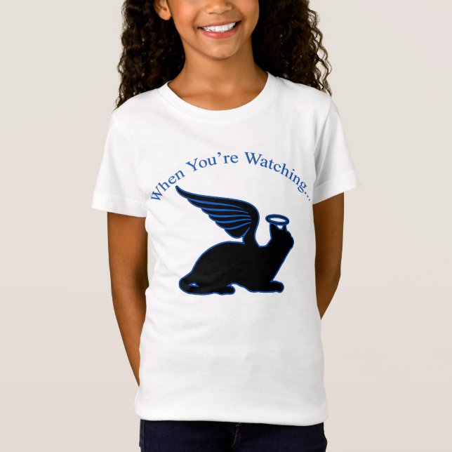 Katt på framsidan tee shirt (Framsida)