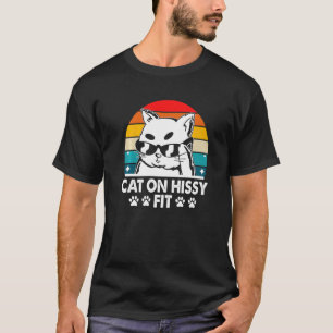 Katt på ilskt humör Katt Humor Kattunge Par T Shirt