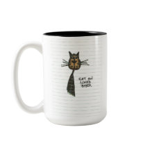 Katt på Längd Papper