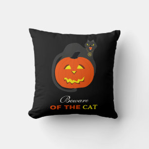 Katt på Pumpkin, var försiktig med katten Kudde