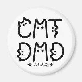 Katt Pappa Anpassningsbar år Magnet