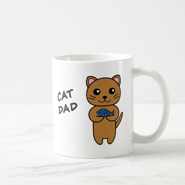 KATT PAPPA Kaffemugg (Höger)