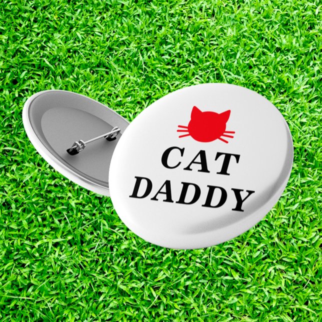 Katt pappa-knapp knapp (Skapare uppladdad)