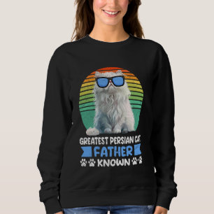 Katt pappa, UNDERBARARE PERSIAN CAT FAR, KÄNT Vint T Shirt