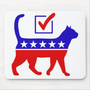 Katt Party Logotyp Kattdjur Politik Underbara Part Musmatta