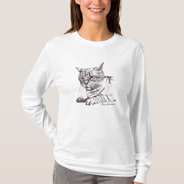 Katt perturbed tröja (Framsida)