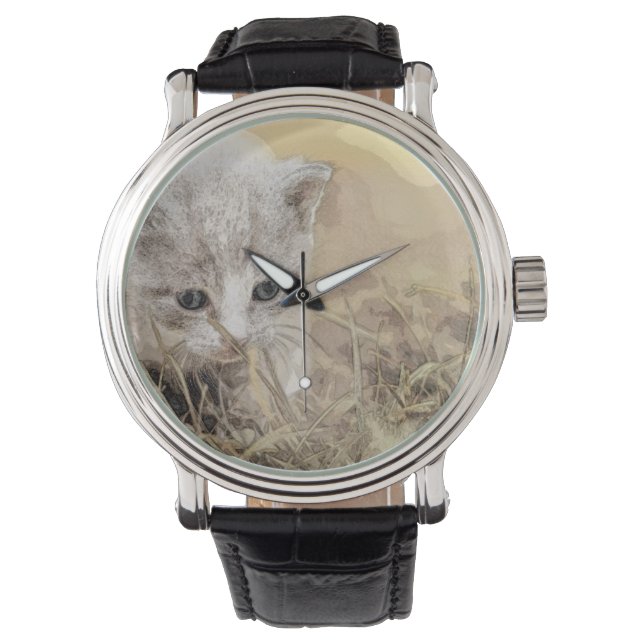 Katt, Pet, Cute Armbandsur (Framsida)