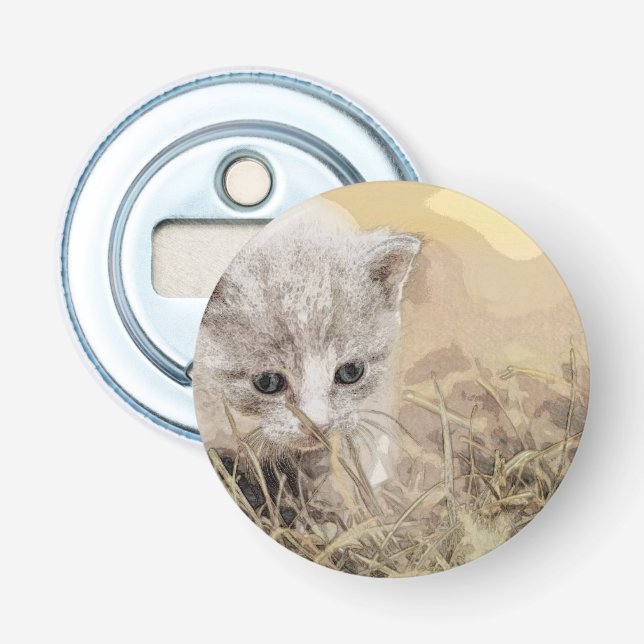 Katt, Pet, Cute Flasköppnare (Framsidan)