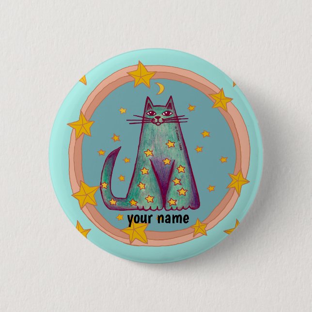 Katt pin knapp från gränsen (Framsida)