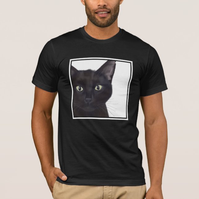 Katt, Porträtt i Gus T Shirt (Framsida)