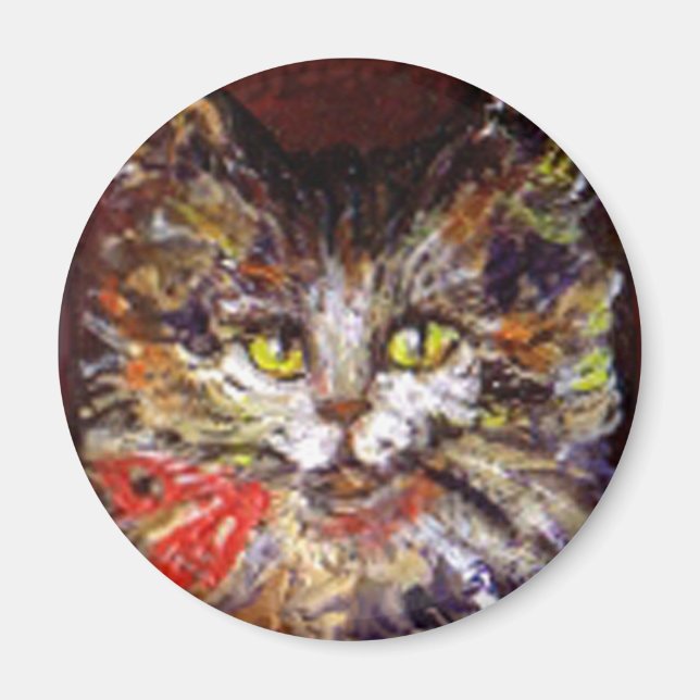 KATT PORTRÄTT MAGNET (Framsidan)