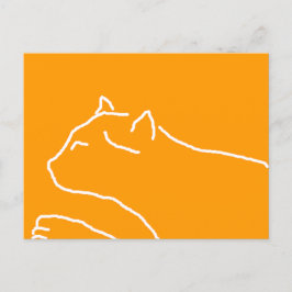 Katt postkort vykort