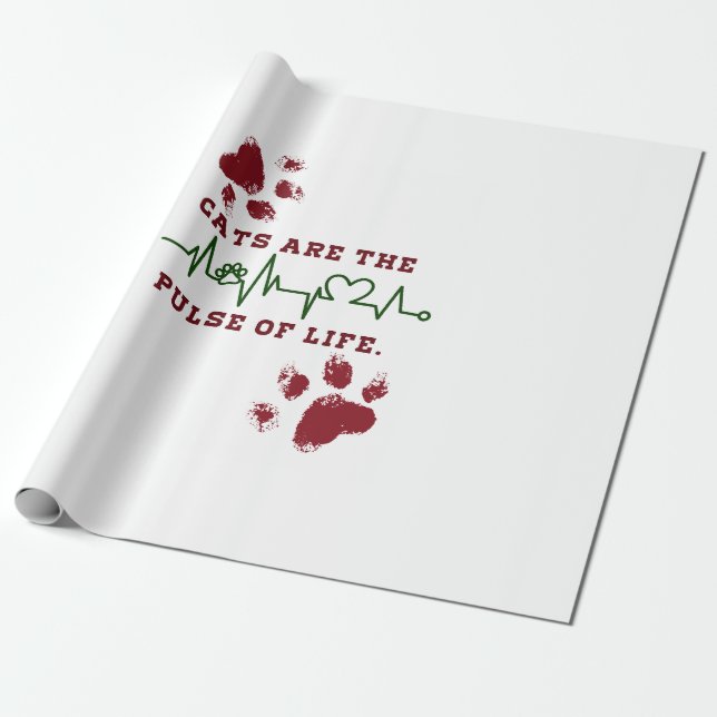 Katt Presentpapper (Utrullad)