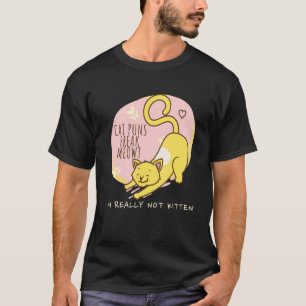 Katt punar freakar ut mig Jag är verkligen inte ka T Shirt