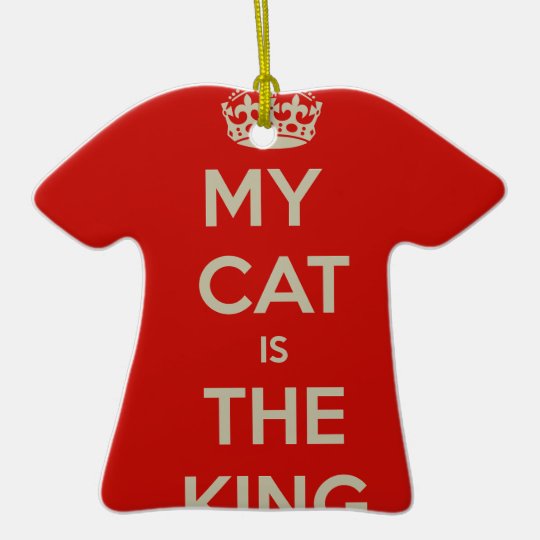 Katt Qoute Julgransprydnad Keramik